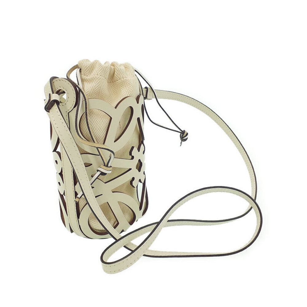 Loewe Cutout Anagram Pocket Shoulder Bag